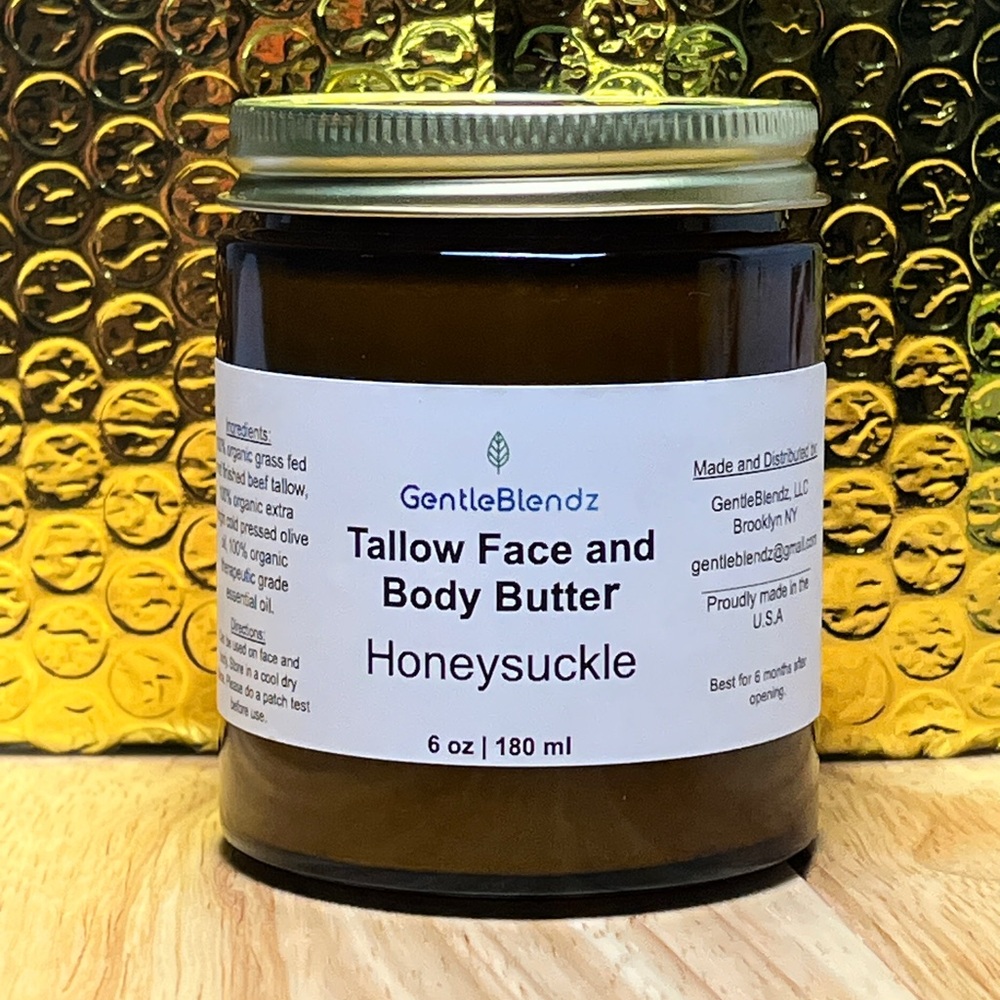 Tallow Body Butter Made With All Organic Ingredients - Choose Your Scent 4oz